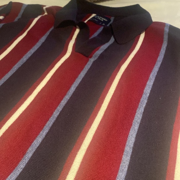 Mens Abercrombie & Fitch short sleeve sweater - Picture 2 of 5